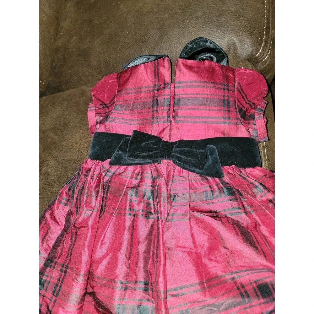 Gymboree Christmas‎ classic holiday plaid dress size 2t